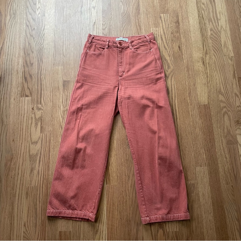 Gravel & Gold Placer Pant In Terracotta Size 3